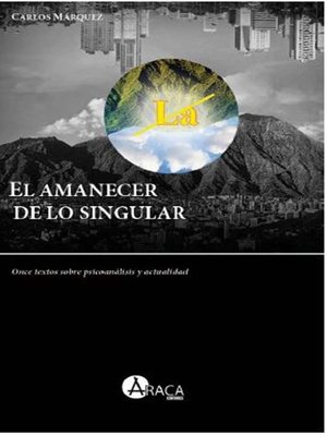 cover image of El amanecer de lo singular